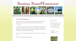 Desktop Screenshot of baumessenzen.info