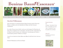 Tablet Screenshot of baumessenzen.info